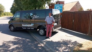 Stammparkplatz Shuttle Fahrer